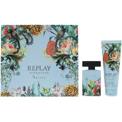 Replay Signature Secret Gift Set 50ml EDT + 100ml Body Lotion