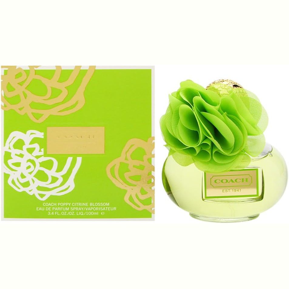 Coach Poppy Citrine Blossom Eau de Parfum 100ml Spray