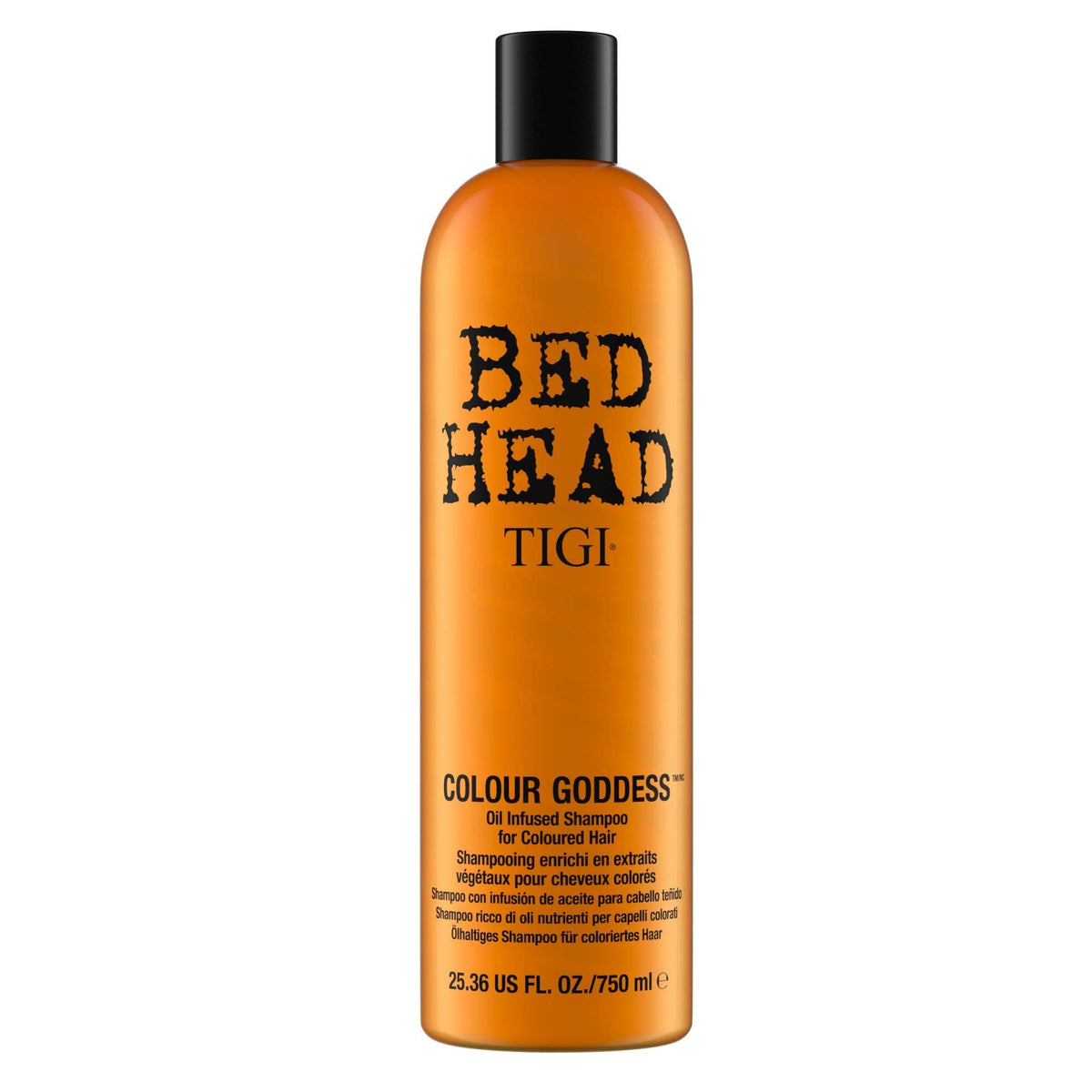 Bed Head by TIGI - Colour Goddess Shampoo - Ideal for Coloured Hair - 750 ml