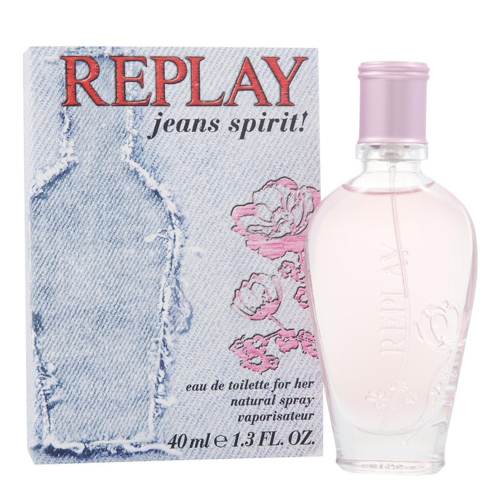 Replay Jeans Spirit! for Her Eau de Toilette 40ml Spray