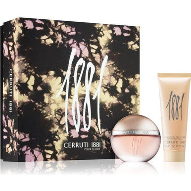 Cerruti 1881 Pour Femme Gift Set 50ml EDT + 75ml Body Lotion