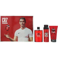 Cristiano Ronaldo CR7 Gift Set 100ml EDT + 150ml Shower Gel + 150ml Body Spray