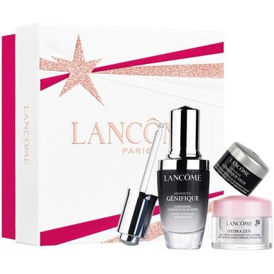 Lancôme Advanced Genifique & Hydra Zen Gift Set 30ml Advanced Genifique Serum + 15ml Hydra Zen Gel-Cream + 5ml Advanced Genifique New Eye Cream