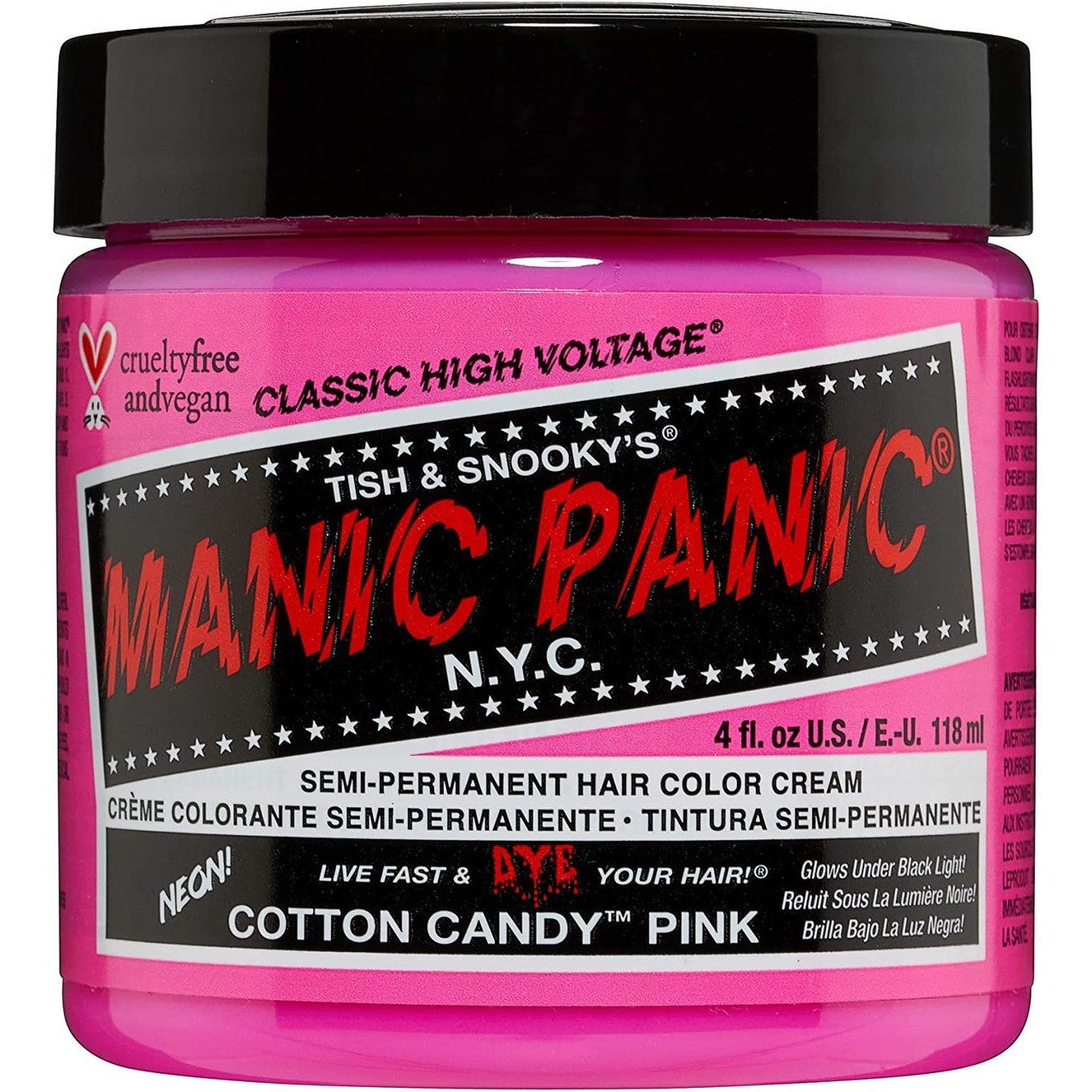 Manic Panic High Voltage Classic Semi-Permanent Hair Colour 118ml Various Colours