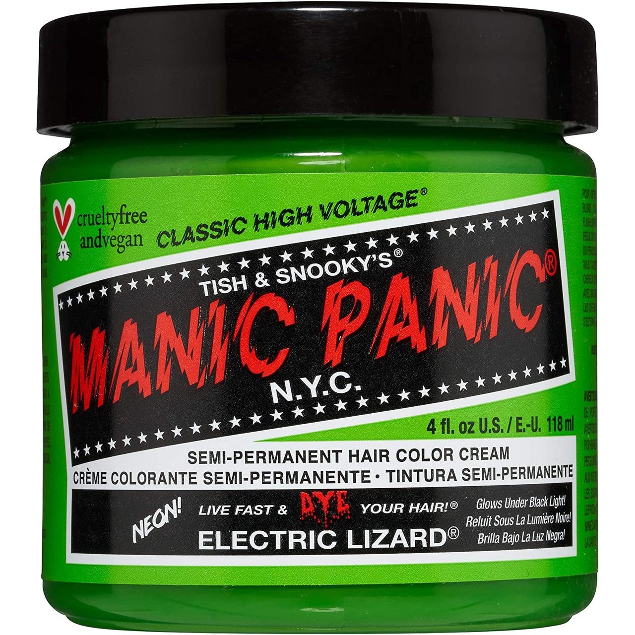 Manic Panic High Voltage Classic Semi-Permanent Hair Colour 118ml Various Colours
