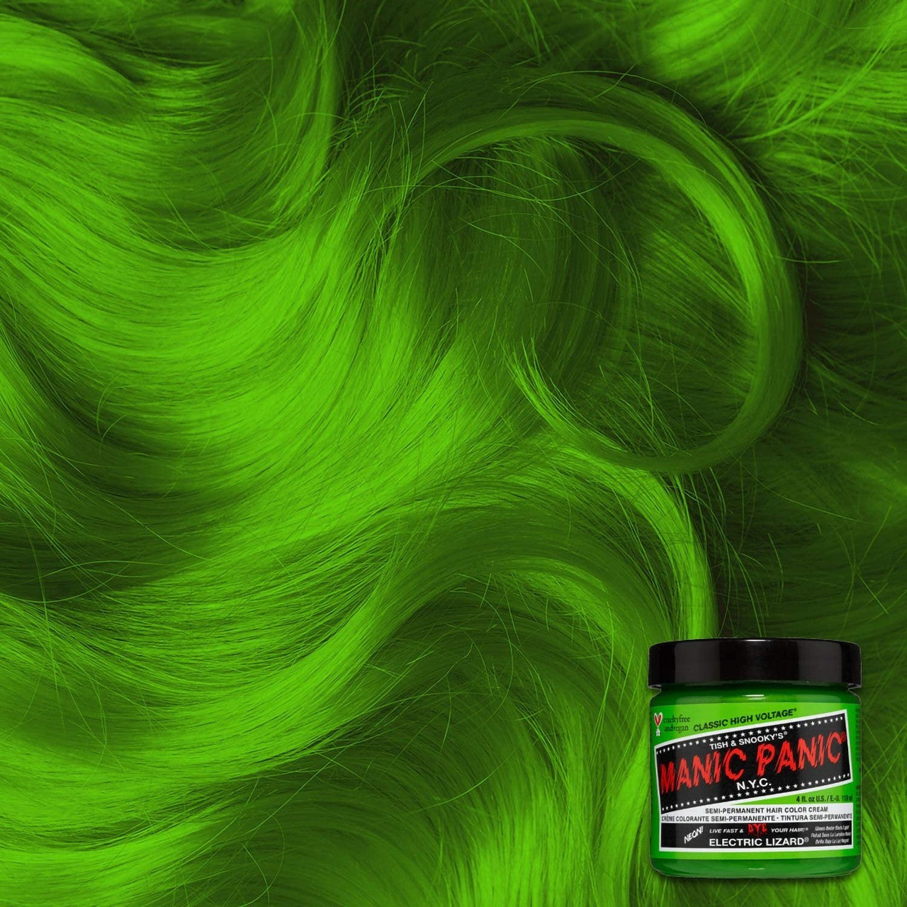 Manic Panic High Voltage Classic Semi-Permanent Hair Colour 118ml Various Colours