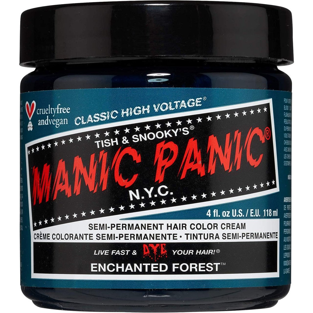 Manic Panic High Voltage Classic Semi-Permanent Hair Colour 118ml Various Colours