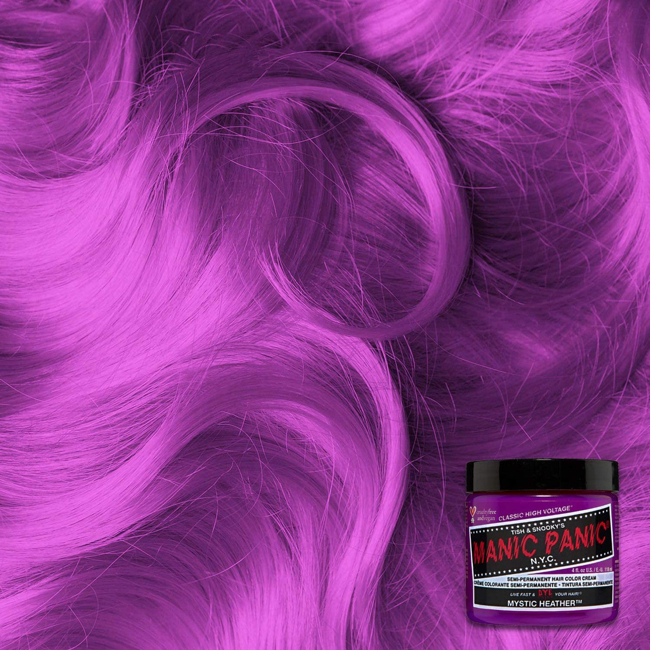 Manic Panic High Voltage Classic Semi-Permanent Hair Colour 118ml Various Colours