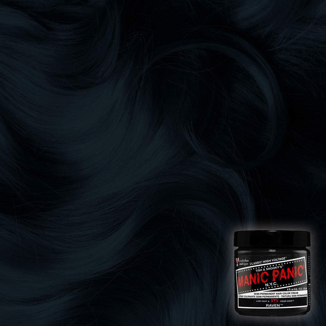 Manic Panic High Voltage Classic Semi-Permanent Hair Colour 118ml Various Colours