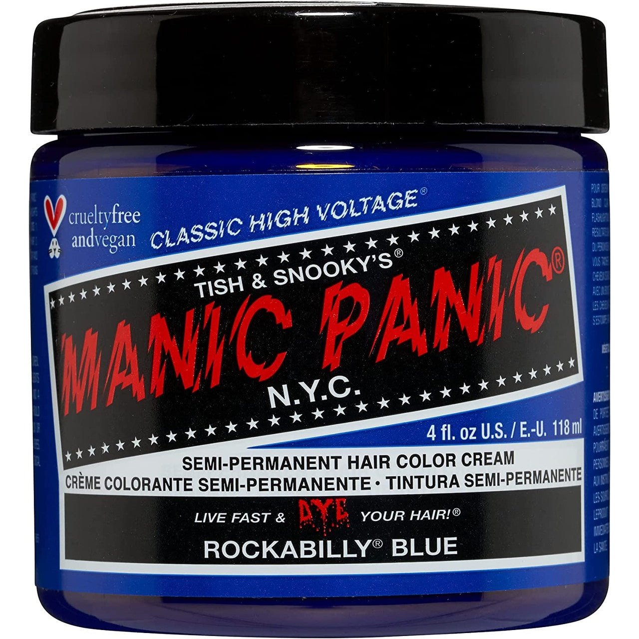 Manic Panic High Voltage Classic Semi-Permanent Hair Colour 118ml Various Colours