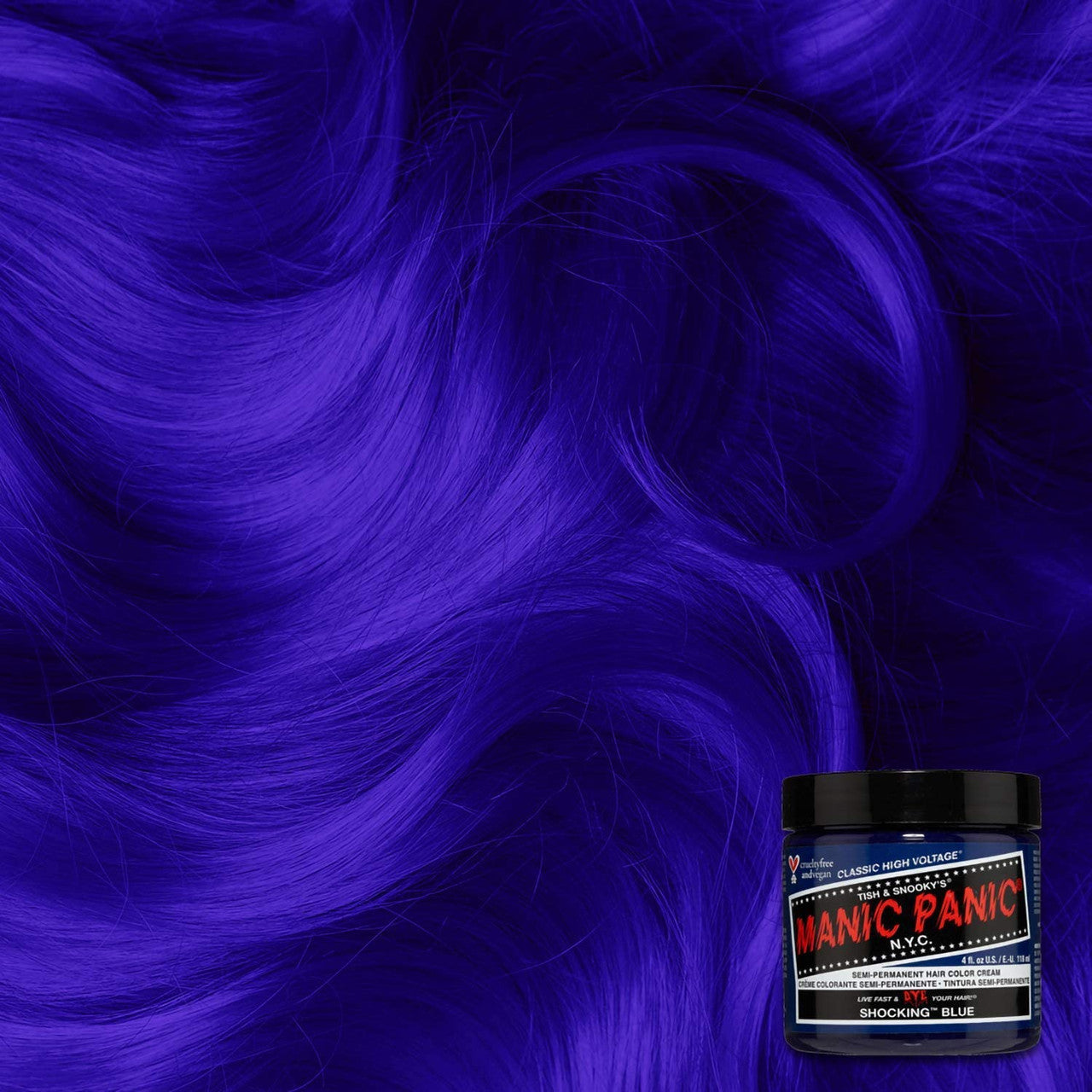 Manic Panic High Voltage Classic Semi-Permanent Hair Colour 118ml Various Colours