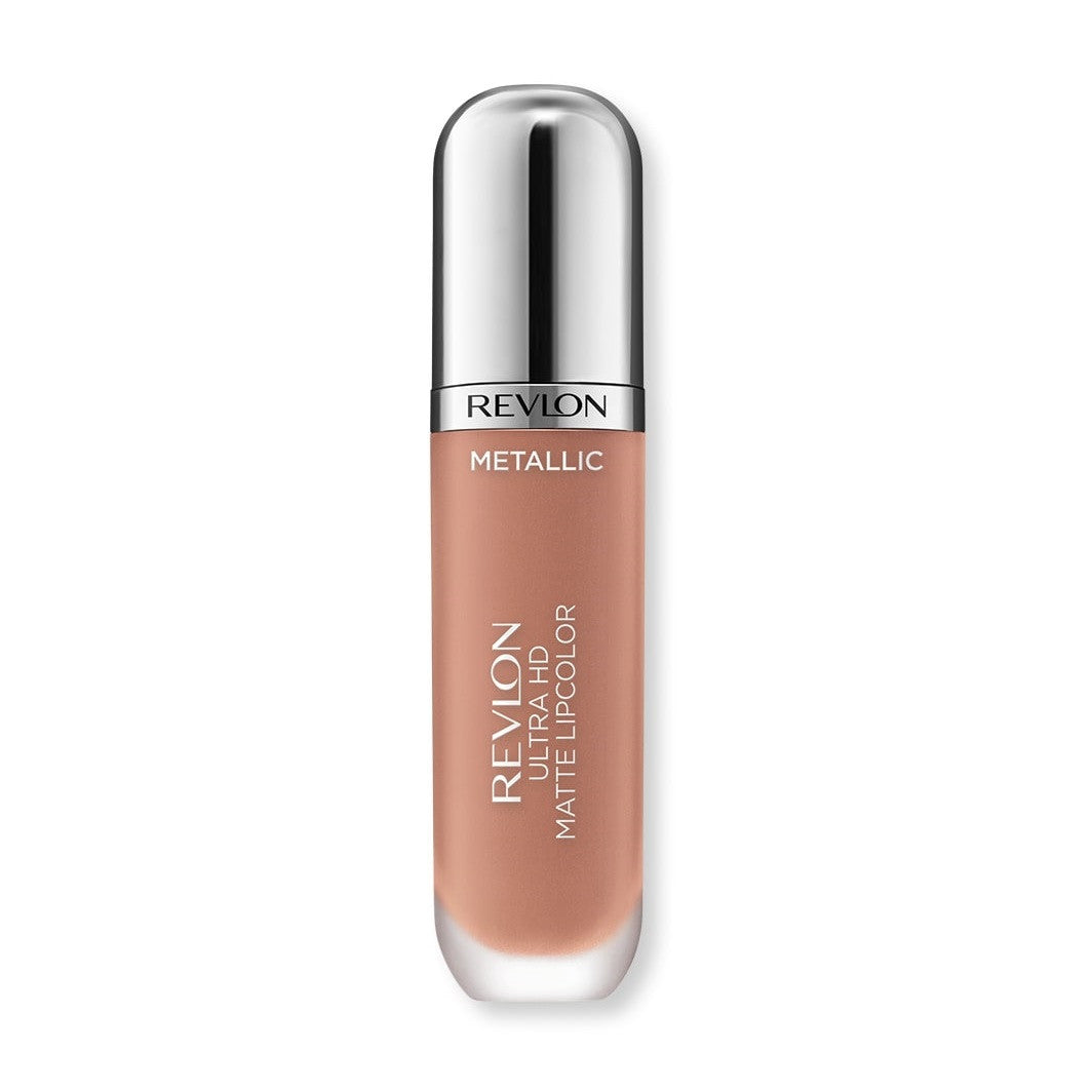 Revlon Ultra HD Metallic Matte Lip Color 5.9ml - 715 Glow