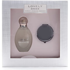 Sarah Jessica Parker Lovely Sheer Gift Set 100ml EDP + Compact Mirror