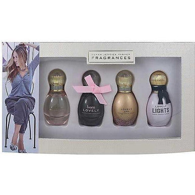 Sarah Jessica Parker Miniatures Gift Set 5ml Born Lovely EDP + 5ml Lovely EDP + 5ml Lovely You EDP + 5ml Lovely Lights EDP