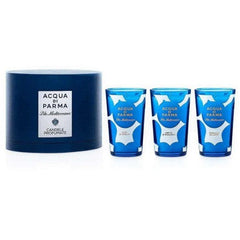 Acqua di Parma Blu Mediterraneo Collection Gift Set 3 x 65g Candles