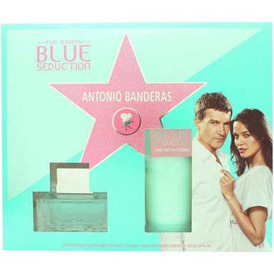 Antonio Banderas Blue Seduction for Women Gift Set 50ml EDT + 100ml Body Lotion