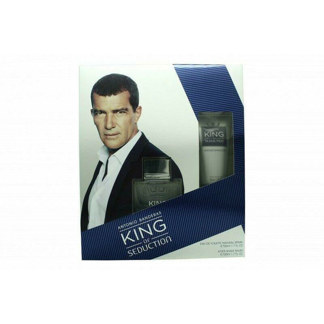 Antonio Banderas King Of Seduction Gift Set 50ml EDT + 50ml Aftershave Balm