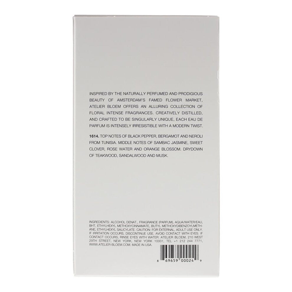 Atelier Bloem 1614 Eau de Parfum 100ml Spray