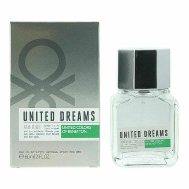 Benetton United Dreams Men Aim High Eau de Toilette Spray - 60ml