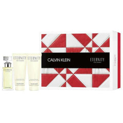 Calvin Klein Eternity Gift Set 50ml EDP + 100ml Shower Gel + 100ml Body Lotion