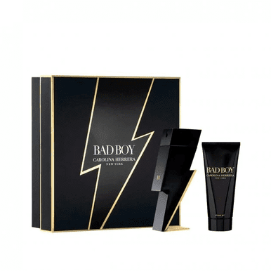 Carolina Herrera Bad Boy Gift Set 100ml EDT + 100ml Shower Gel