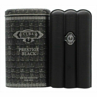 Cuba Prestige Black Eau de Toilette Spray - 90ml