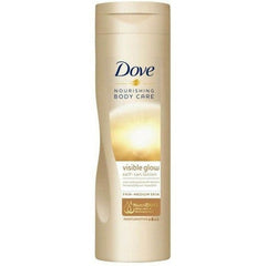 Dove Visible Glow Gradual Tan Body Lotion 400ml - Fair/Medium