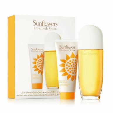 Elizabeth Arden Sunflowers Gift Set 100ml EDT + 100ml Body Lotion