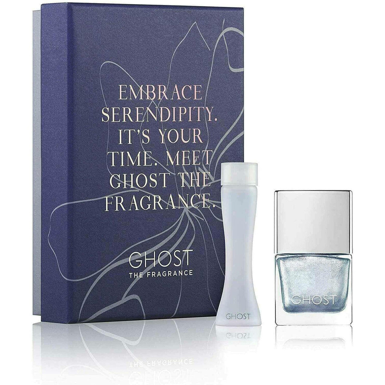 Ghost Original Gift Set 5ml EDT + 10ml Ghost Metallic Blue Nail Polish