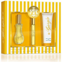 Giorgio Beverly Hills Giorgio Yellow Gift Set 30ml EDT + 50ml Body Lotion + 10ml EDT