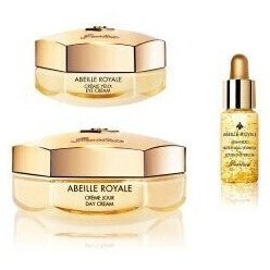 Guerlain Abeille Royale Gift Set 50ml Day Cream + 15ml Eye Cream + 5ml Advanced Youth Watery Oil + Pouch