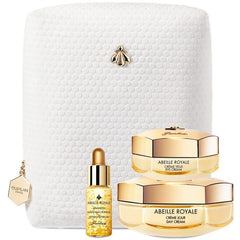 Guerlain Abeille Royale Gift Set 50ml Day Cream + 15ml Eye Cream + 5ml Advanced Youth Watery Oil + Pouch