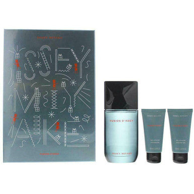 Issey Miyake Fusion d'Issey Gift Set 100ml EDT + 50ml Shower Gel + 50ml Shower Gel