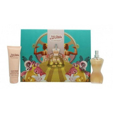 Jean Paul Gaultier Classique Gift Set 50ml EDT + 75ml Body Lotion