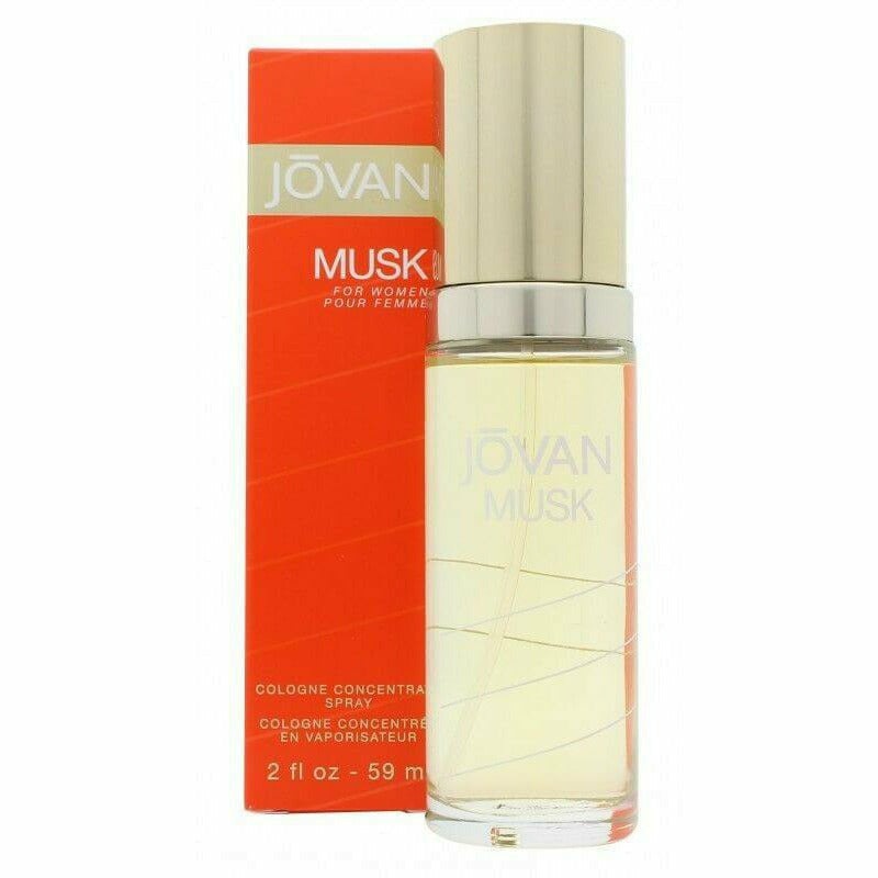 Jovan Musk Cologne Spray for Women, 59 ml