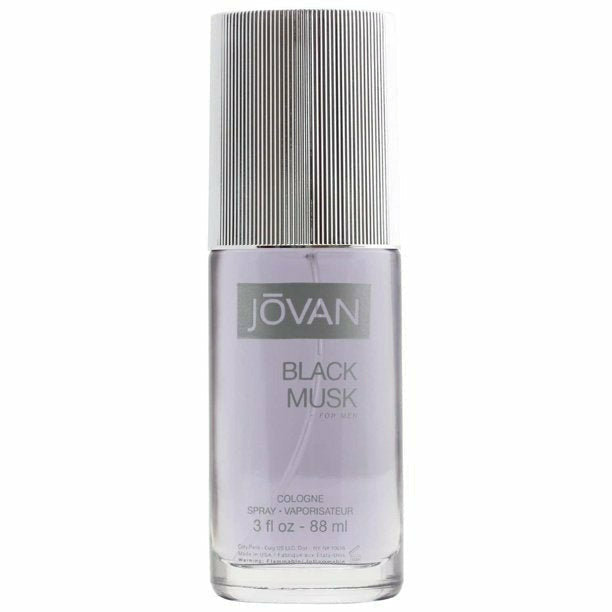 Jovan Black Musk Eau De Cologne Spray - 88ml