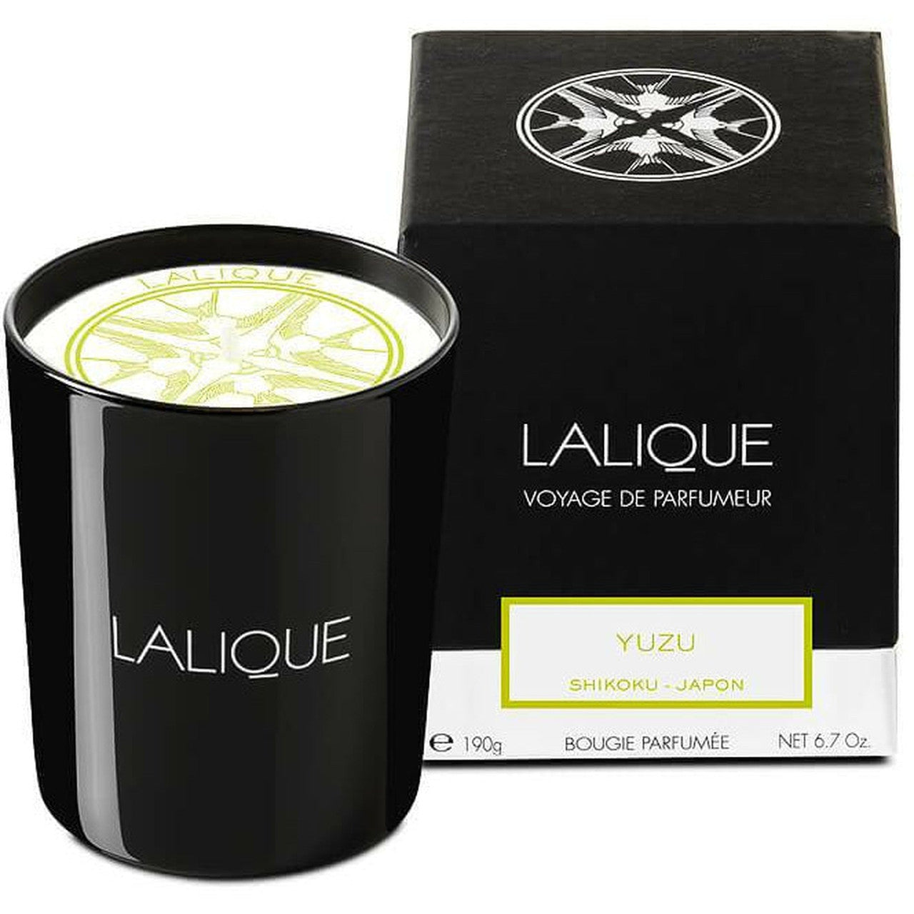 Lalique Candle 190g - Yuzu Shikokou