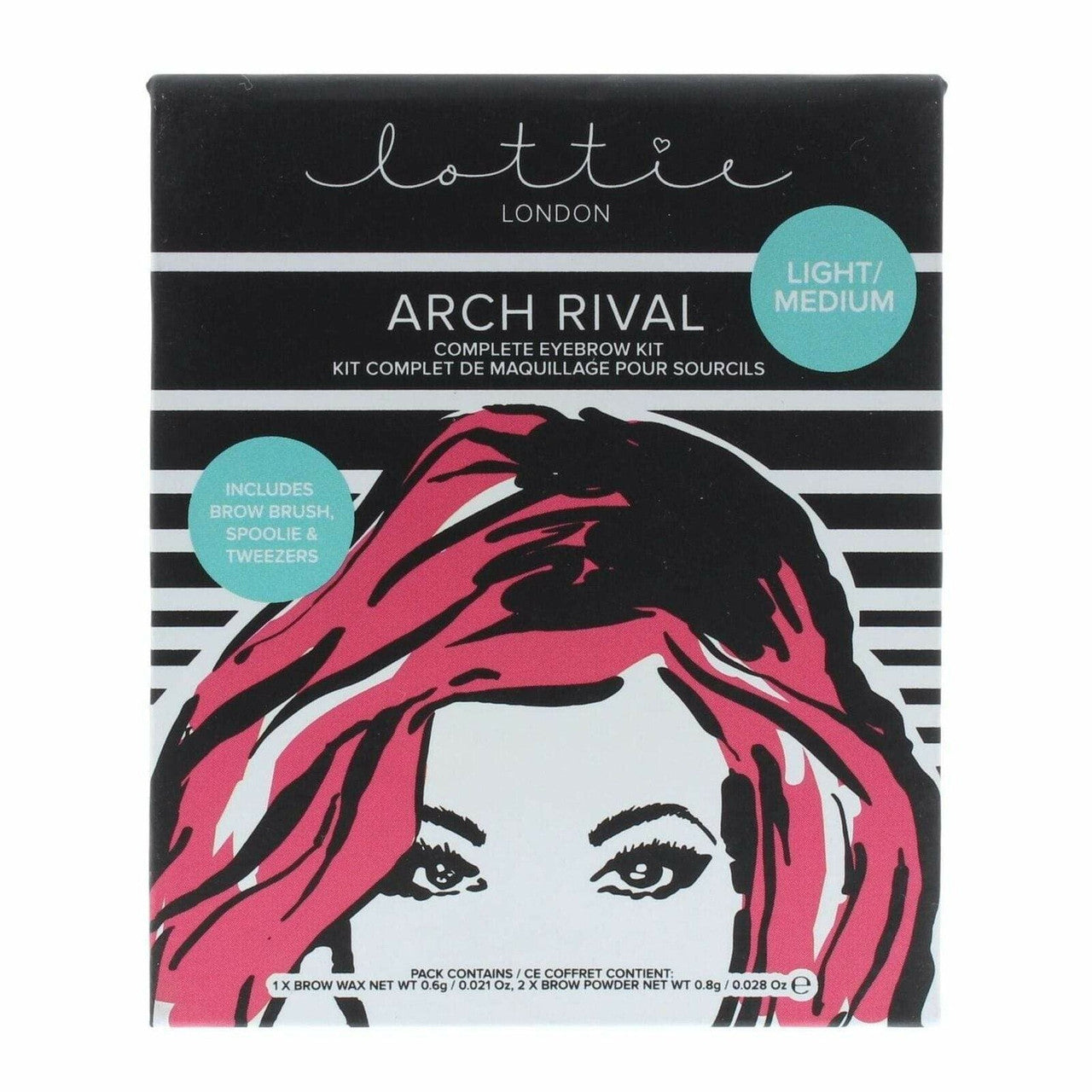 Lottie London Arch Rival Brow Shaping Kit