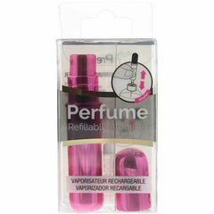 Pressit Refillable Perfume Spray Bottle - Hot Pink - 4ml