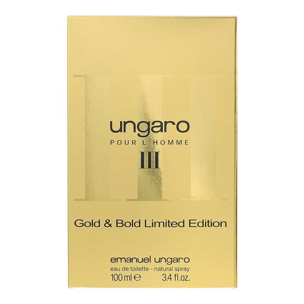 Ungaro Ungaro III Pour L'Homme Eau de Toilette 100ml Spray
