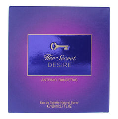 Antonio Banderas Her Secret Desire Eau de Toilette 80ml Spray