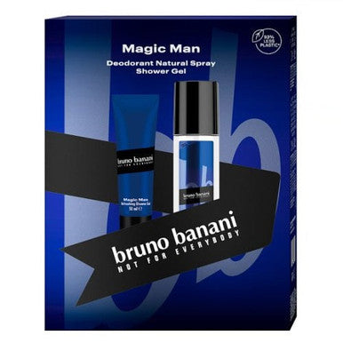 Bruno Banani Magic Man Gift Set 75ml Deodorant Natural Spray + 50ml Shower Gel