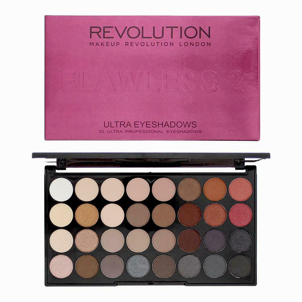 Makeup Revolution Flawless 2 Ultra Eyeshadows Palette 20g