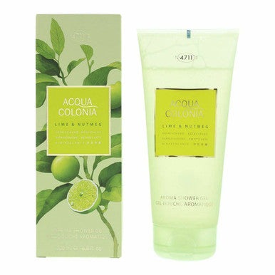 Mäurer & Wirtz 4711 Acqua Colonia Lime & Nutmeg Shower Gel 200ml