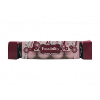 Possibility Novelty Cracker Bath Fizzer Gift Set 4 x 25g Bath Fizzers