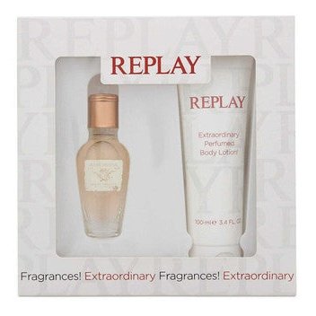 Replay Jeans Original for Her Gift Set 20ml EDT Spray + 100ml Body Lotion