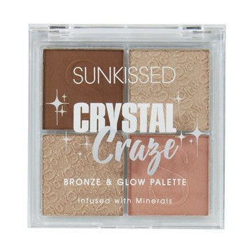 Sunkissed Crystal Craze Bronze & Glow Palette 4 x 3.8g