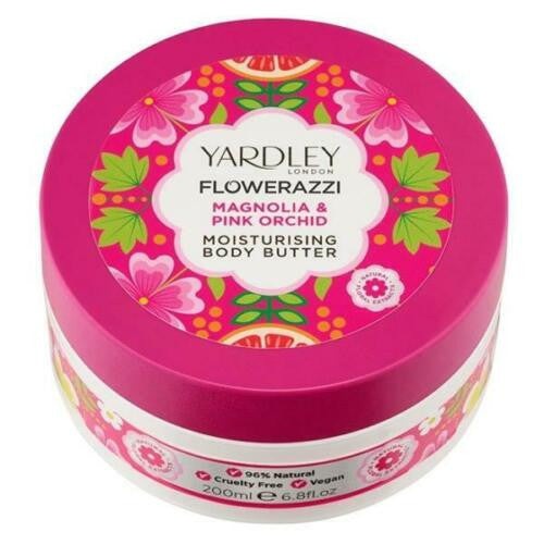 Yardley Flowerazzi Magnolia & Pink Orchid Body Butter 200ml