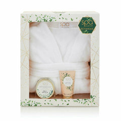 Style & Grace Spa Botanique Relaxing Bath Robe Gift Set Eco Packaging 120ml Body Butter + 50ml Body Lotion + 1 Bath Robe