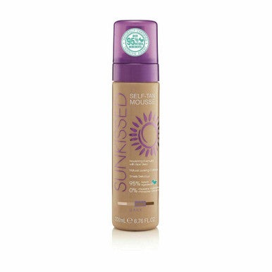 Sunkissed Self Tanning Mousse 200ml - Dark